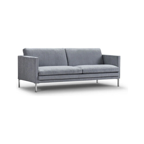 En dansk soffa från Juul furniture i grått tyg.