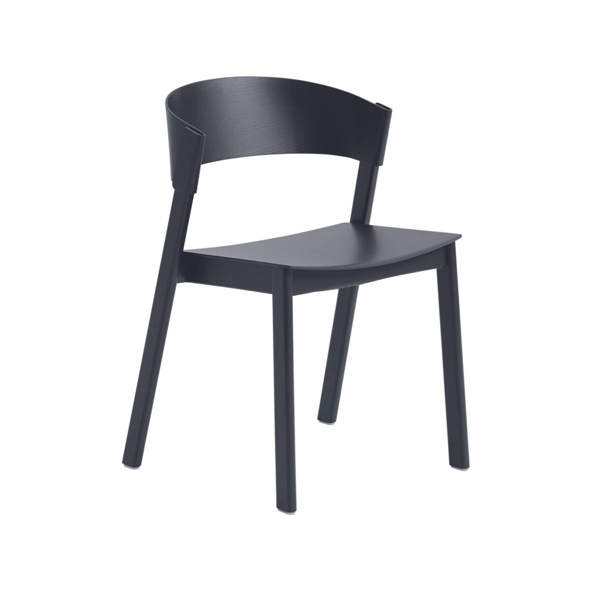 MUUTO Cover side chair midnight blue