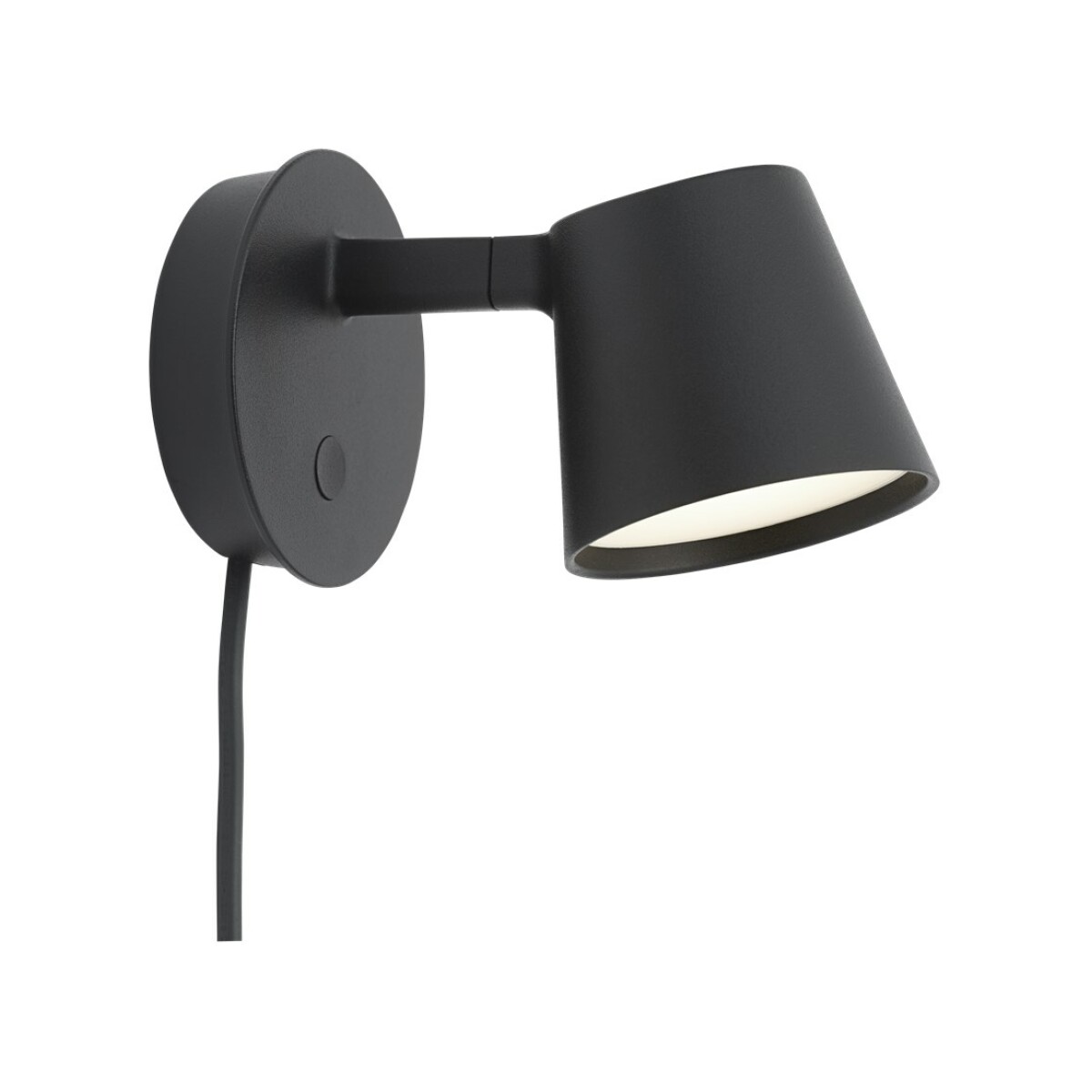 MUUTO Tip wall lamp black