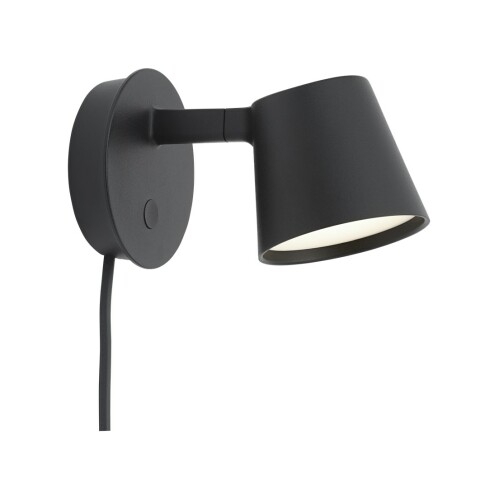 MUUTO Tip wall lamp black